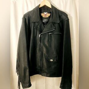 Harley-Davidson leather riding jacket